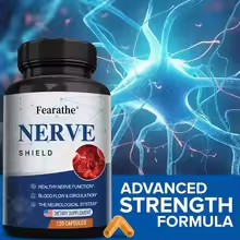 Nerve Support Supplement – Supports Healthy Nerve Function, Neurotransmitters & Circulation