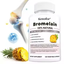 Bromelain Supplement 500 mg – Antioxidant, Immune, Digestive & Joint Support, Metabolism Support