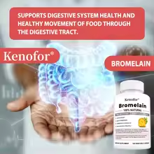 Bromelain Supplement 500 mg – Antioxidant, Immune, Digestive & Joint Support, Metabolism Support