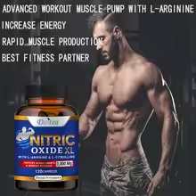 Super Nitric Oxide Supplement – Supports Workout Performance, Muscle Growth & Strength