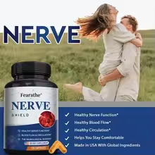 Nerve Support Supplement – Supports Healthy Nerve Function, Neurotransmitters & Circulation
