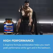 Super Nitric Oxide Supplement – Supports Workout Performance, Muscle Growth & Strength