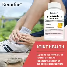 Bromelain Supplement 500 mg – Antioxidant, Immune, Digestive & Joint Support, Metabolism Support